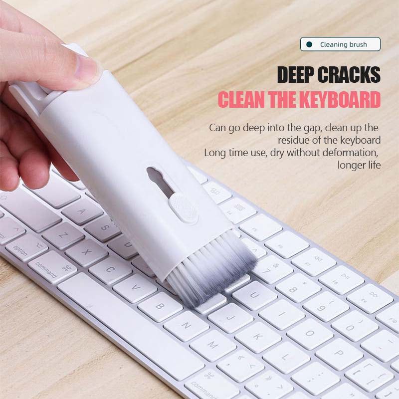 Multifunctional Bluetooth Headset Cleaning Pen Set Keyboard Cleaning Tools Keycap Extractor Kit