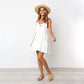 Casual Loose Ruffle Home Skirt European Beauty Dress