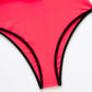 Maillots de bain sexy fluorescents pour femmes