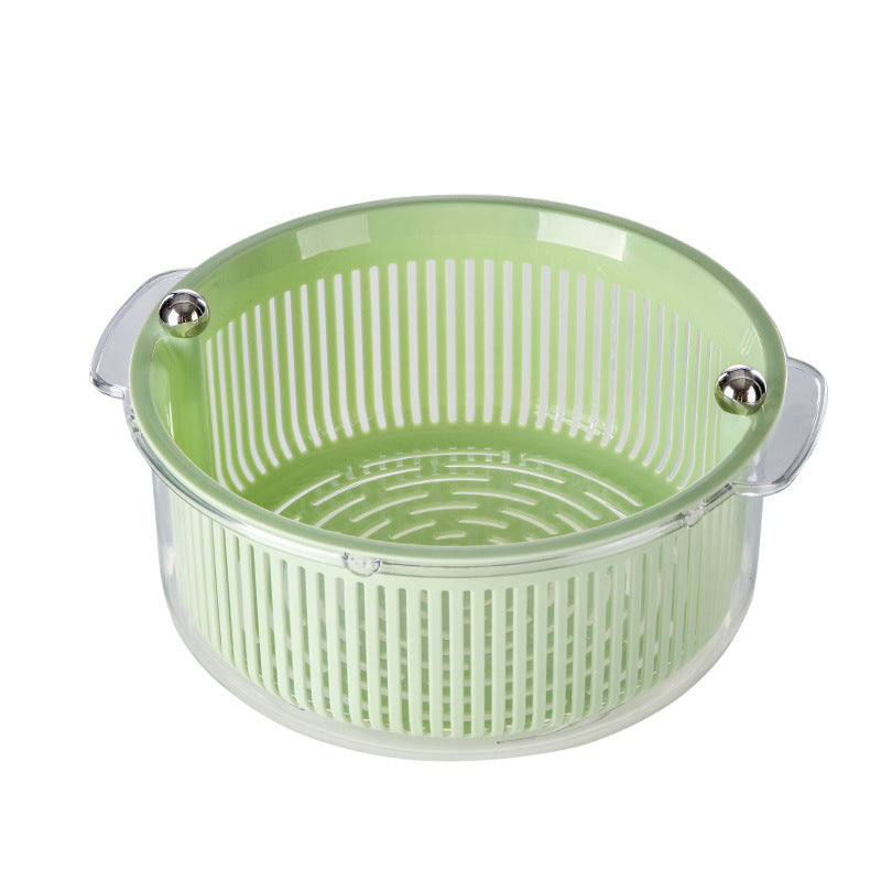 Drain basket Manual tumble dryer Kitchen Manual salad spinner