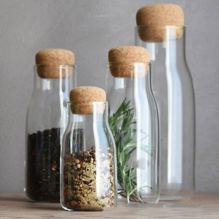 Scented tea storage bottle, household food storage bottle