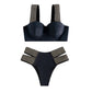 Sexy Split Two-piece Suit Steel Bracket Push Up Bikini