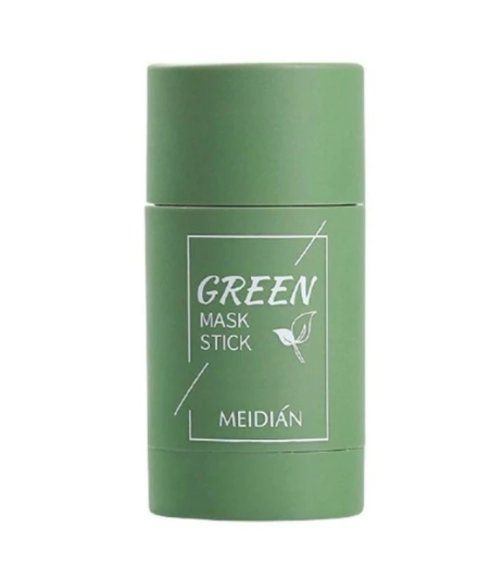 Green Tea Cleansing Mask Clay Stick Oil Control Anti-Acne Whitening Seaweed Mask Car Skin