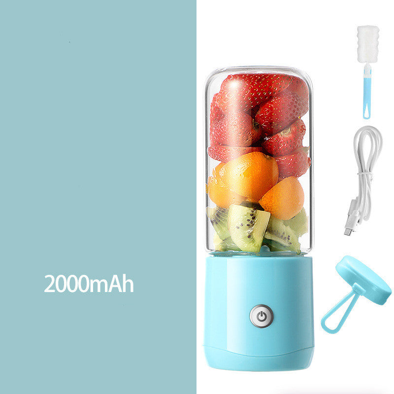 Mini electric portable juice machine