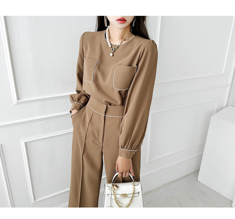 Business Fashion Women's Pant Suit