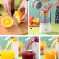 Mini Portable USB Electric Juicer Rechargeable Extractor Fresh Fruit Blender Lemon Juice Cup Household Machine